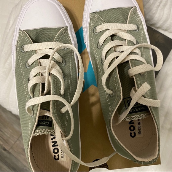 Converse Shoes - “life is too short to waste” low top converse